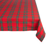 Ulmer Plaid 100% Cotton Tablecloth