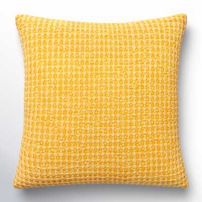 Kappa Geometric Cotton Throw Pillow