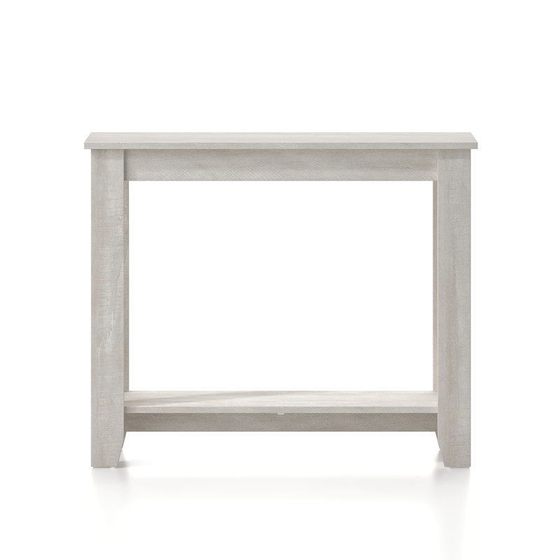 Weddel Basilico Transitional Coordinated Living Room 4 Piece Set, Dusty Gray Oak
