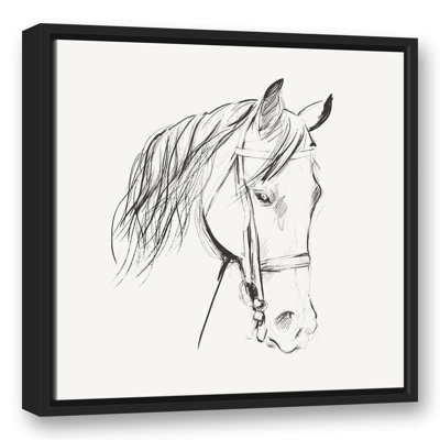 " Calm Horse Sketch "