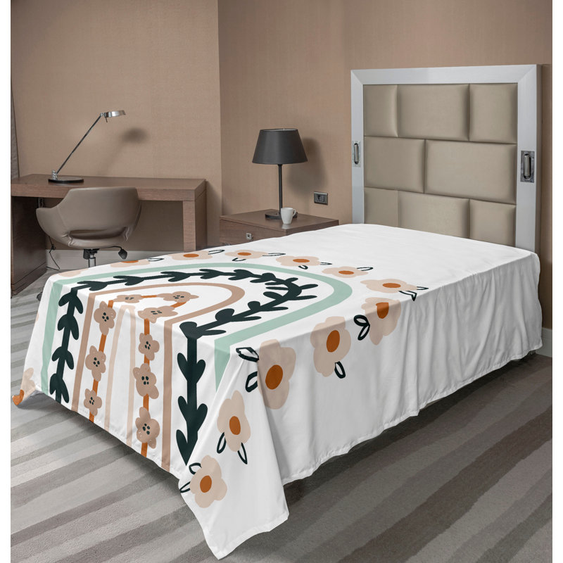 Drap plat Ambesonne, Drap plat pour lit simple TG