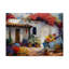 «Casa Paloma», reproduction de peinture acrylique sur toile tendue-33513585