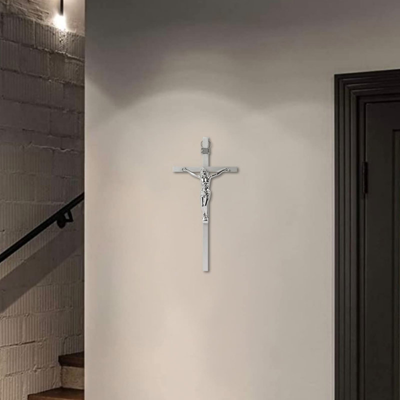 Cross Wall Decor, Silver