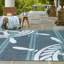 Tapis bleu foncé d'extérieur Ayton-69551037