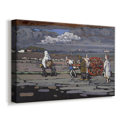 Arabs I (Cemetery)-Wassily Kandinsky-Gallery Wrapped Canvas-1909
