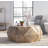 38.58"Three-Dimensional Embossed Pattern Design American Retro Style Coffee Table