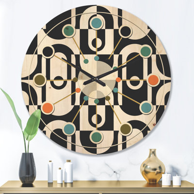 Solid Wood Wall Clock