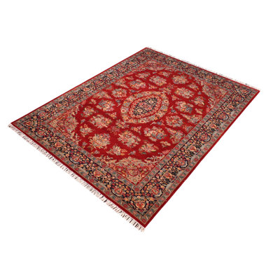 Overturf Wool Oriental Indoor Rug