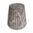 Outdoor Carved Side Table, Lightweight Concrete, Durable And Stylish For Indoor And Outdoor Use-112521322