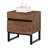 Aadam Modern End Table With 2 Drawers, Farmhouse Sofa Table, Wooden Rustic Side Sofa Table With Metal Leg For Living Room, Nighstand For Bedroom-1645457418