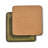 Pimpernel Shagreen Leather Coasters 4"X 4"