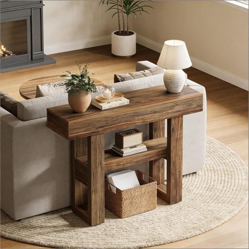 Table de canapé étroite