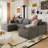Cloud Sectional Sofa, No-Assembly Required