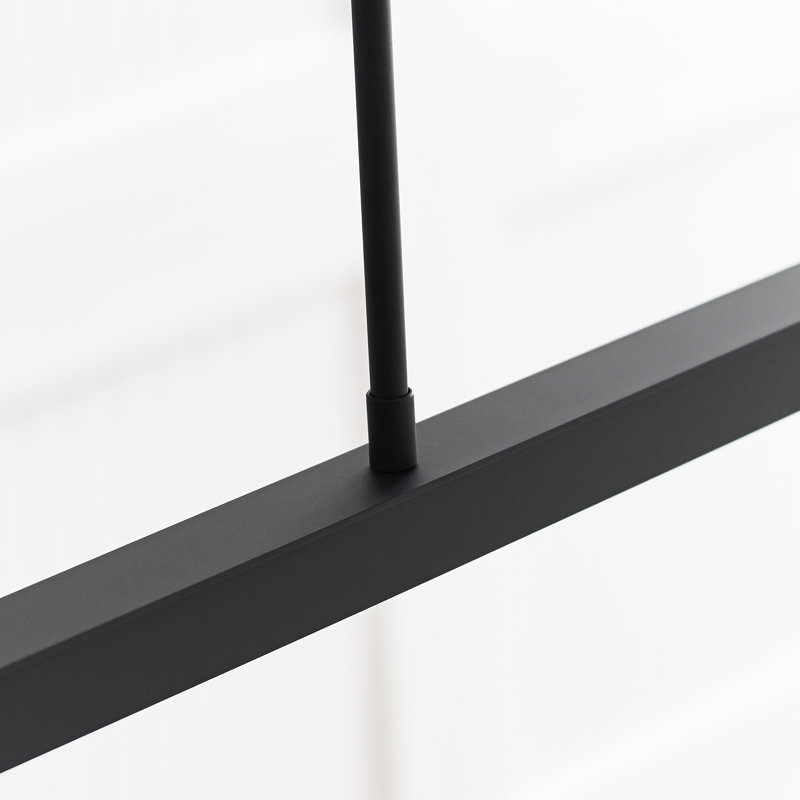 Stagger 1 - Light LED Pendant, Nightshade Black