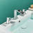 Widespread 2-handle Bathroom Faucet with Drain Assembly-86663665