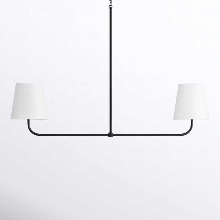 Anna May 2 Light Poly-Blend Dimmable Pendant