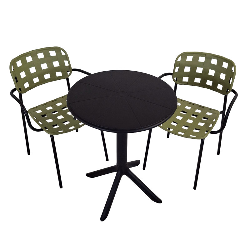 2 - Person Dining Set, Avocado Green