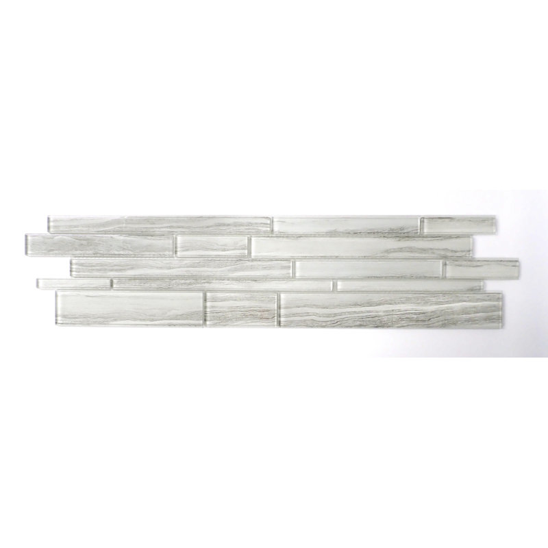 Zen™ Random Sized Glass Mosaic Tile, Calm