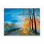 «Evening on Autumn Road», peinture sur toile-60162033-60162034