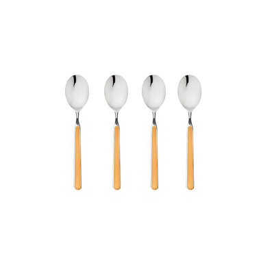 4 cuillères à espresso fant. Bleu électrique