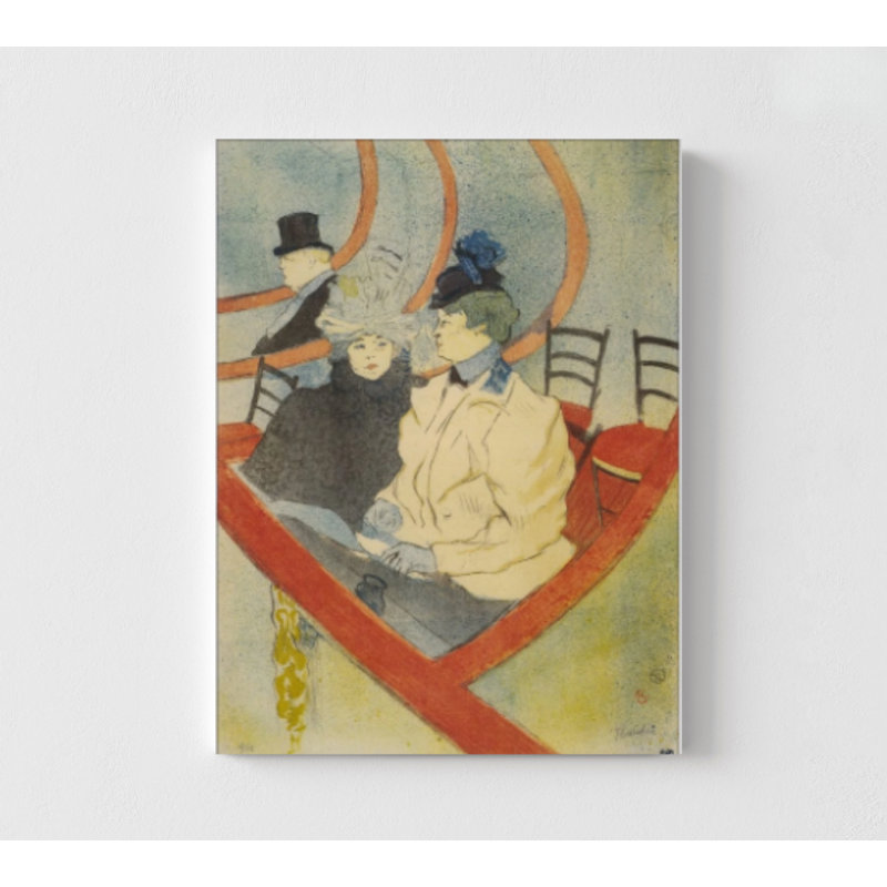 Décoration de Toulouse Lautrec, Paris France Lautrec, reproduction d'art, peintures d'affiche, artiste français classique, décoration de bureau