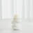 Pradier Candle Holder-White-Sm