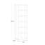 Frogerth 197.5cm H Standard Bookcase-582373649-582373654