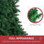 Demi-arbre de Noël artificiel 7 pi