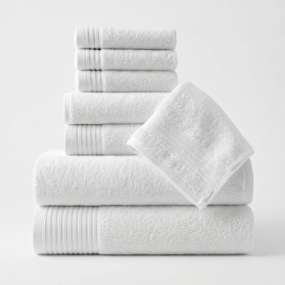 Ensemble de serviettes en marbre 100% coton à séchage rapide Kreager 500 GSM