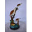 Four Turtles With Fish Bronze Statue On A Marble Base - Size: 16" X 12" X 22"H.
