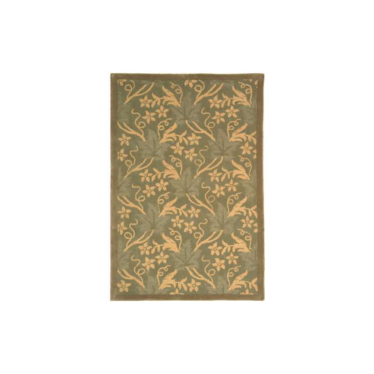 Berkeley Berkley Wool Pile Floral Rug