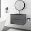 Ensemble de meuble-lavabo mural simple 30 po