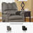 Darcy Upholstered Recliner-564889269
