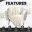 Teddy Popcorn Waffle Throw Blanket Soft Warm Cosy Lightweight Waffle Decorative Blanket for Sofa Couch Bed Bedroom Living Room-30323657-30331603