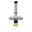 Cross Knurl 6 - Light Chandelier-1414748556