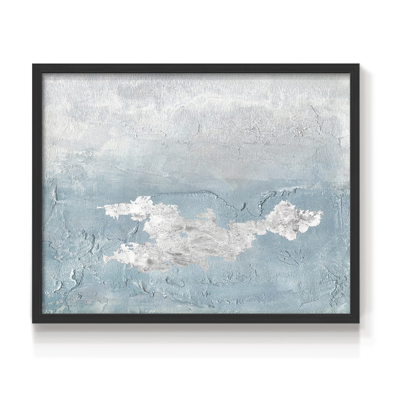 «Blue Mist I», reproduction encadrée, Noir, noir, noir, noir, H 16 po x l 20 po