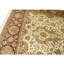 High-Quality Hand-Knotted Cream And Red Area Rug