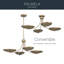 Lustre convertible XL 4 lumières Palmela-129761725