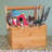 Bamboo Square Flatware Caddy