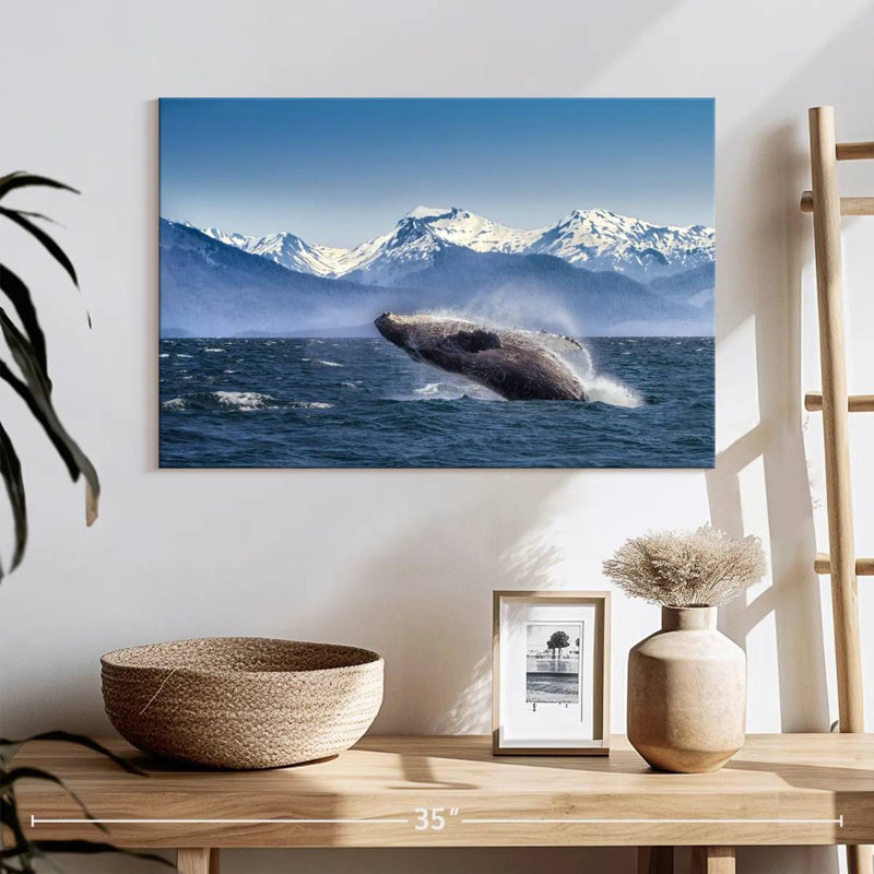 Brampt Humpback Whale Backflip, 16" H x 24" W