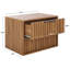 Table de chevet flottante 2 tiroirs Lylia-1298056761