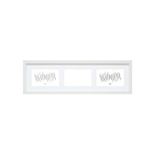 Glass Matte Picture Frame (Set of 2)