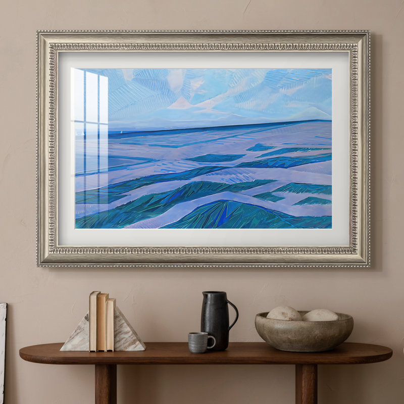 Paysage de dunes, 1911 - Piet Mondrian - Reproduction encadrée sur mesure, 16x22 INNER SIZE, Framed Print with Mat