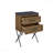 Almond 2-Drawer Nightstand