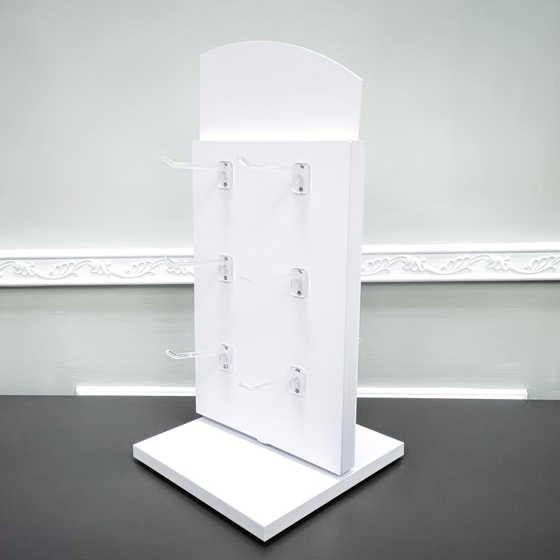 Roberto Countertop Display with Hooks 10X10X21" Spinner Rack