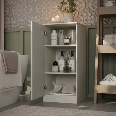 Chadderton 16.5" W Solid Wood Bathroom Cabinet