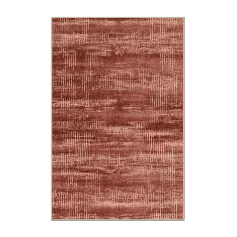 Tapis abstrait lavable à la machine, Tapis de couloir 2 pi x 4 pi