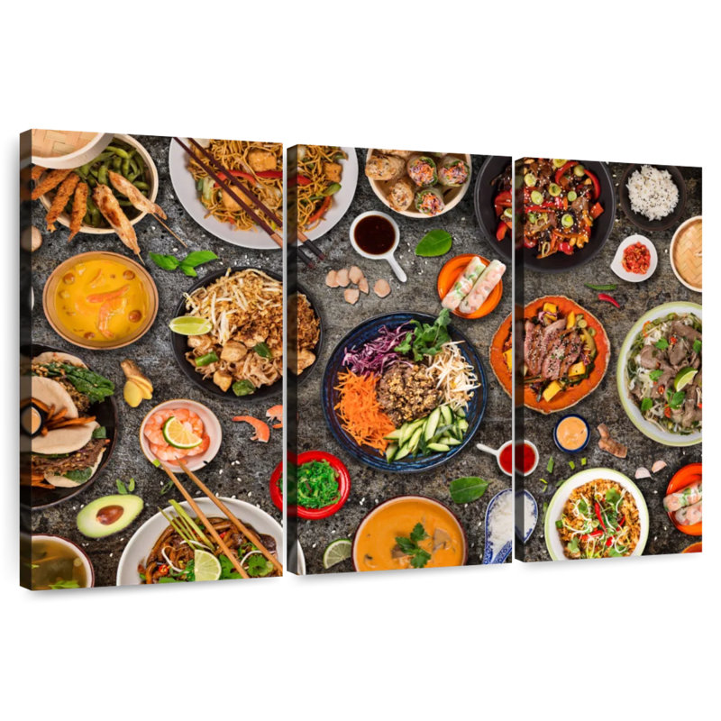 Yarlin Asian Cuisine, 32" H x 50" W
