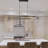 Sirius 2-Light LED Geometric Pendant-2051400265