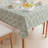 Rectangular Tablecloth, 100% Cotton, Floral 80-930657816